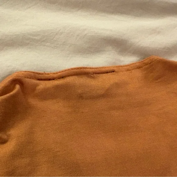 Harley-Davidson Women's Ombre Long Sleeve Tee - Orange and Brown XS - Picture 5 of 5
